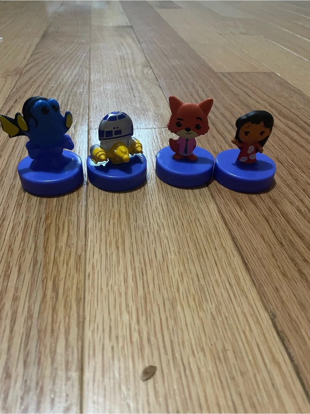 Disneyland 70th anniversary figures